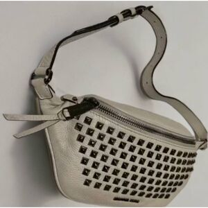 Michael Kors Rhea Leather Studded Belt Bag Fanny Pack